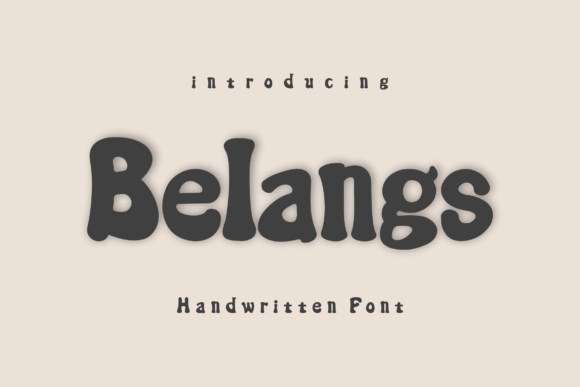 Belangs: A Serif with Quiet Authority