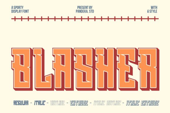 Blasher Font: A Sporty Condensed Slab Serif for Editorial Design