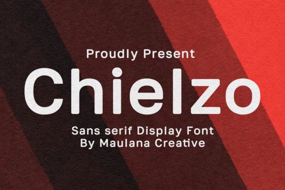 Chielzo: A Playful Rounded Sans Serif Font for Modern Web Design