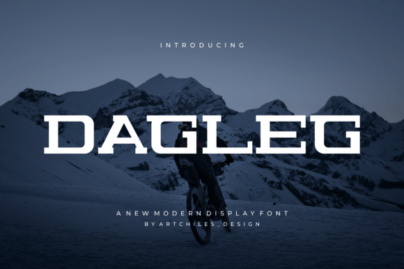 Dagleg: A Modern Serif Font for Polished Branding