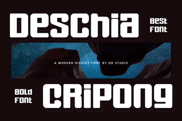 Deschia Cripong: A Modern Sans Serif Display Font for Scroll-Stopping Campaigns