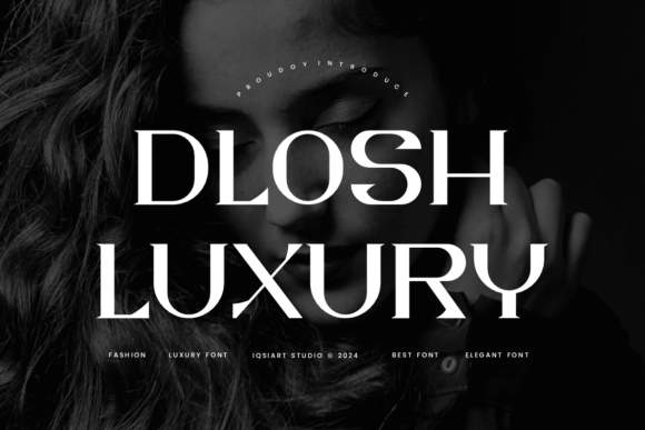 Dlosh Luxury: An Elegant Display Font for Refined Branding