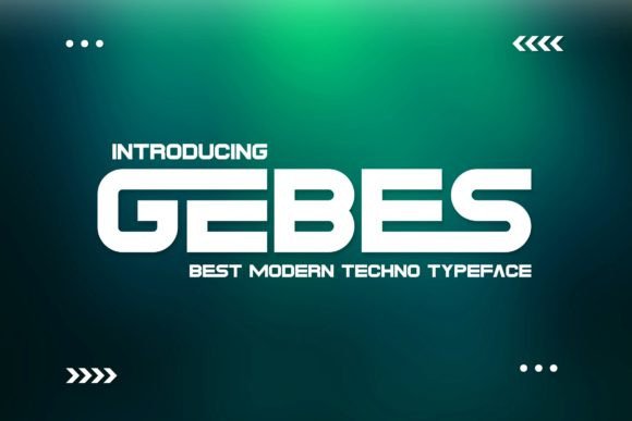 Gebes Font: A Playful Bold Sans Serif for Modern Web Design