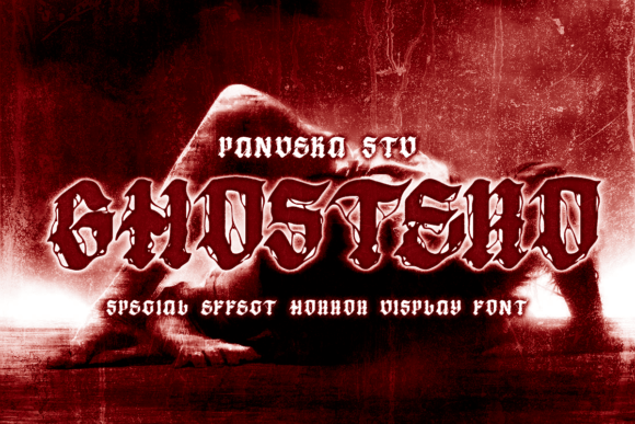 Ghostero: A Blackletter Display Font That Commands Attention