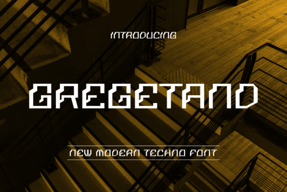 Gregetand: A Bold Display Font That Cuts Through the Feed