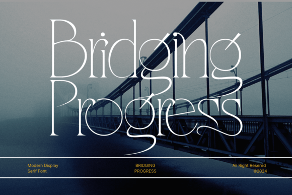 How Bridging Progress Font Refines Small Business Branding