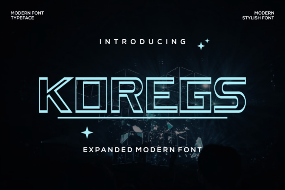 Koregs: The Bold Sans Serif Font Crafters Need