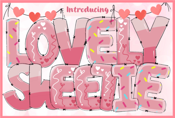 Lovelysweetie: A Cute Color Font for Small Business Branding