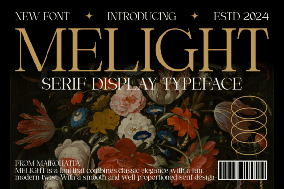 Melight: A Serif Typeface Built for Campaign Designers