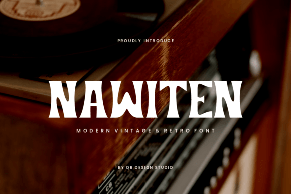 Nawiten: A Distinctive Serif Display Font for Impactful Marketing
