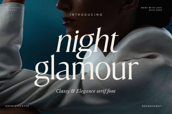 Night Glamour Font: A Serif That Sells