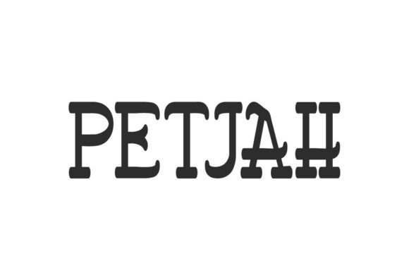 Petjah Serif Font for Editorial Design That Commands Attention