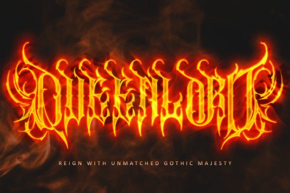 Queenlord: A Regal Blackletter Font for Commanding Web Design