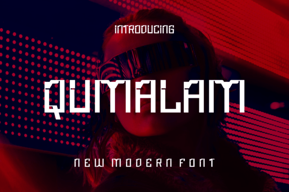 Qumalam: A Bold, Modern Display Font for Digital Branding