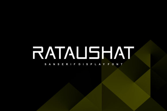 Rataushat: A Modern Sans Serif Display Font for Thoughtful Design