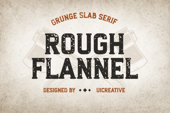 Rough Flannel: A Slab Serif Font for Thoughtful Editorial Design