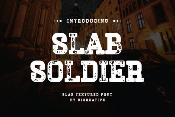 Slab Soldier: A Modern Slab Serif Typeface for Digital Brands