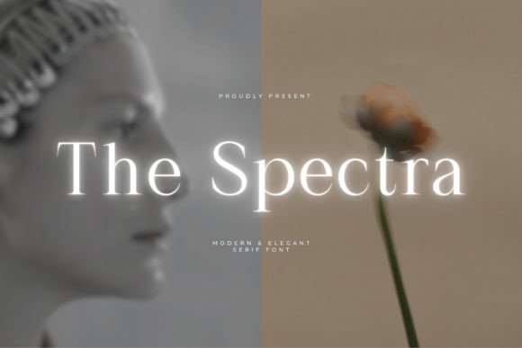 The Spectra: A Modern Serif Font for Handmade Product Design